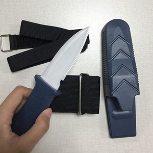 Marine Couteau <span class=keywords><strong>De</strong></span> Plongée Plongée Lame En Céramique et En Plastique Poignée antidérapante - Product Image 6