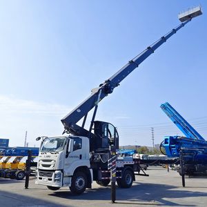 China JIUHE Factory <span class=keywords><strong>Supply</strong></span> 25m 29M 38m 45m Plataforma aérea Camión elevador aéreo montado con alta calidad - Product Image 4