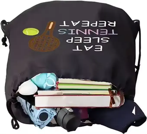 Белая сублимационная сумка из полиэстера - Product Image 3