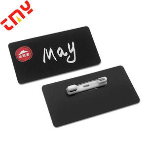 Tùy Chỉnh Khắc Nhân Viên Thăng Hoa Tái Sử Dụng Logo Trống Tên Tấm ABS PVC Nhựa Acrylic Từ Tên Tag Huy Hiệu - Product Image 2