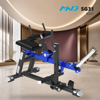 Appareil de musculation des mollets assis vibrant MND SG31 pour salle de sport commerciale et studio de fitness