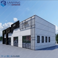 Bâtiment préfabriqué en acier pour atelier/entrepôt/atelier de fabrication aux États-Unis – Bâtiments industriels modernisés en acier préfabriqué