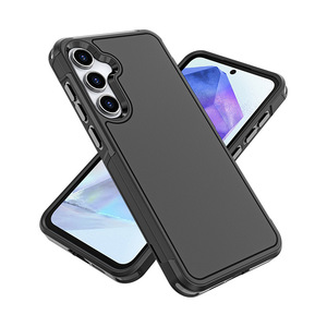 Hộp Matte <span class=keywords><strong>Armor</strong></span> Hai Lớp Rugged Chống Sốc Điện Thoại Trường Hợp Đối Với Samsung Galaxy A55 A54 A15 A14 S24 S25 5G Bền Cứng Bìa - Product Image 1