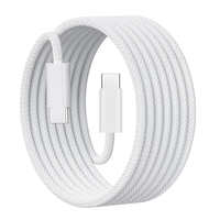 Cable USB C a USB C Cable cargador tipo C de 60W Cable de carga rápida para iPhone 16 15 Pro Max Samsung S24 S23