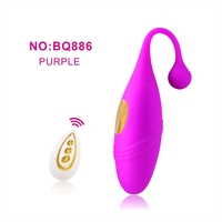 Vibrateur clitoridien sans fil portable pour femmes avec télécommande