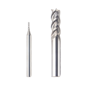 ZII CNC 3-Flute Square <strong>End</strong> Tin-Coated Milling Cutter Customized OEM/ODM Support <strong>for</strong> Aluminum - Product Image 5