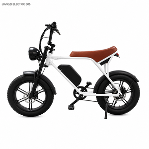 Vélo électrique à pneus larges avec batterie au lithium sans balais 750W 1000W, batterie tubulaire 48V 15Ah, Scrambler E-<span class=keywords><strong>bike</strong></span>, vélo électrique vintage - Product Image 2