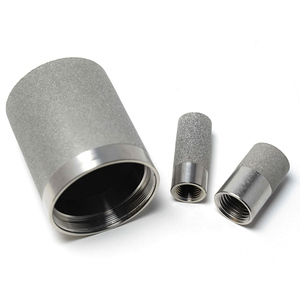 Silenziatore Pneumatico in Acciaio Inossidabile 316L Sinterizzato per Riduzione del Rumore di Valvole dell'Aria e Compressori - Product Image 4