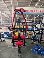 Équipement de fitness circulaire SUPER LAT PULLDOWN de haut niveau équipement de musculation en acier direct d'usine pour un usage commercial