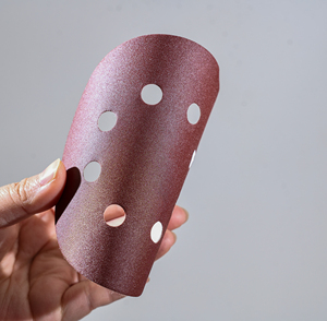 OEM Nhôm Oxit 125Mm 150Mm 5 Inch Vòng Cát Mài Mòn Giấy Móc Vòng Nhựa Liên Kết Đại <span class=keywords><strong>L</strong></span>ý Cho Máy Xay Phim Ủng Hộ Không Có <span class=keywords><strong>L</strong></span>ỗ - Product Image 6