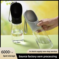 Nouvelle Fontaine à Eau Portable pour Animaux de Compagnie, Distributeur Direct pour Chats et Chiens, Accessoire de Voyage Anti-Fuite, Compatible Eau Bouillante