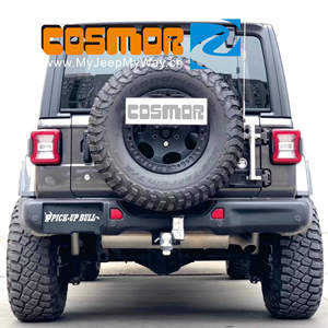 Parachoques trasero de acero en frío para <span class=keywords><strong>Jeep</strong></span> <span class=keywords><strong>Rubicon</strong></span> JL 2018 y 2019 4DR, 2DR y <span class=keywords><strong>Jeep</strong></span> gladiador JT, 10 ° Aniversario - Product Image 2