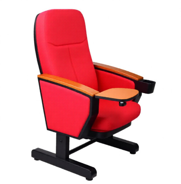 Commercial Lecture Hall Furniture Ergonomic Folded