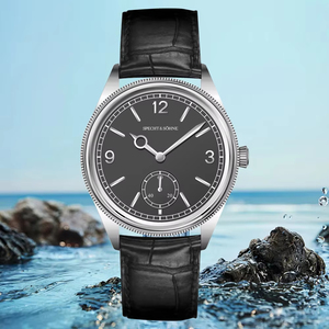 New Specht & Söhne Fashion Classic 1908 Men's Watch Mechanical Watch Genuine Leather Stainless Steel Business Watch Waterproof - Product Image 4