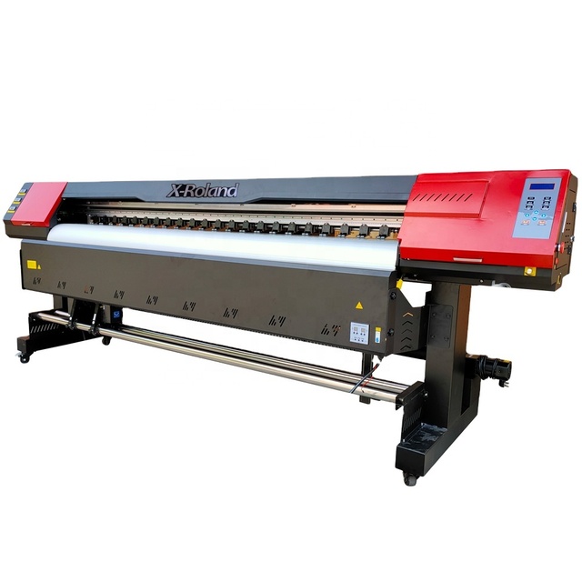 8ft 2.5m Digital Print Machine Printer Double Heads DX5 DX7 Xp600 5113 4720 Eco Solvent Printer Guangzhou