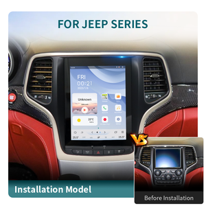 Lecteur multimédia Android à écran vertical de 9.7 pouces pour <span class=keywords><strong>Jeep</strong></span> <span class=keywords><strong>Grand</strong></span> <span class=keywords><strong>Cherokee</strong></span> 2012-2018 Radio stéréo de voiture de Navigation Android - Product Image 3