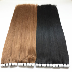 Non transformés Vierges Brésiliens Remy Humains Naturels Extensions De <span class=keywords><strong>Cheveux</strong></span> De <span class=keywords><strong>Bande</strong></span> - Product Image 3