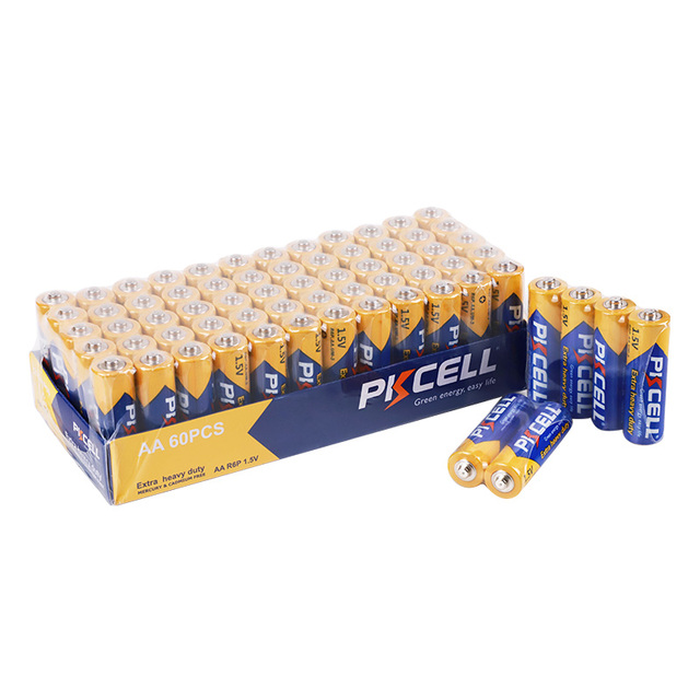 Pkcell R6P Carbon Battery 1.5V Aa Battery Cheap Battery with High Good Quality