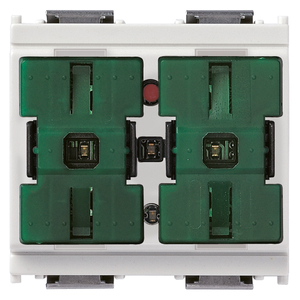 สวิตช์โยกสีขาว 11.2 X 9.6 X 9.8 ซม. ปุ่มคู่สำหรับแผงไฟฟ้า - Product Image 1