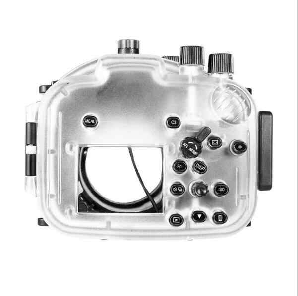 Meikon A7II 40M 130ft WaterproofダイビングHousingカメラCase 40M 