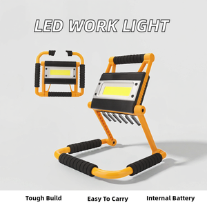 Lámpara de Trabajo LED con Batería Integrada Resistente, Diseño Plegable de 360°, Carga USB para Uso en Exteriores - Product Image 2