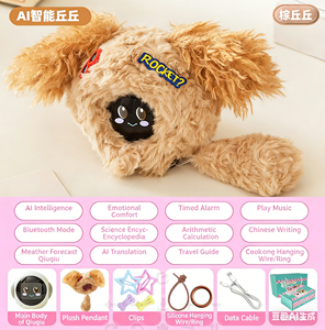 ¡NUEVO LANZAMIENTO! Caja Misteriosa SANJOYO con Peluche Inteligente para Niñas - Regalo Perfecto, Juguete Interactivo con Voz Inteligente, Ojos LED, Mascota Electrónica Sorpresa Recargable - Product Image 6