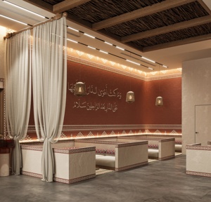 Luxury Restaurant Interior Design Custom <b>Bar</b> Counter Wooden Furniture Hotel Dining Space Solution - Product Image 5