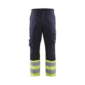 Blaklader-170515198933C44แท้กางเกงเหล็กสีกรมท่า/สีเหลือง-EAN 7330509842614กันไฟ - Product Image 1