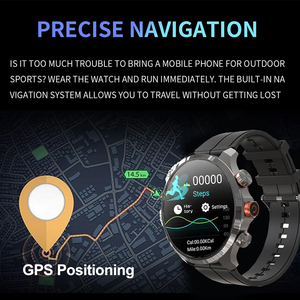 Pantalla Amoled de 1,75 pulgadas, pronóstico del tiempo, presión arterial, reloj inteligente, función de oxígeno en sangre, reloj inteligente Gps para adultos de alta calidad - Product Image 4