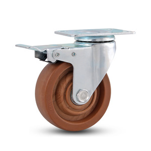 300 Grad Backofen Bäckerei <span class=keywords><strong>Nylon</strong></span> und Glasfaser 4 Zoll Handwagen Rollen Hochtemperatur-Lenkräder - Product Image 6