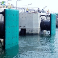 Panneau de défense marine personnalisé en UHMWPE, planche coulissante OEM à faible friction pour projets de quais portuaires