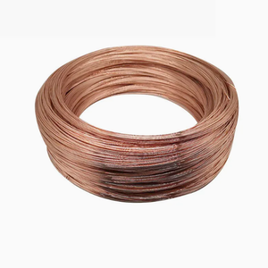 ลวดทองแดง/ทองเหลืองเคลือบเอนาเมล ขายดี ขนาดเส้นผ่านศูนย์กลาง 2-100 มม. สำหรับตัดและเชื่อมด้วยแม่เหล็ก ความยาวตามสั่ง - Product Image 1