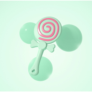 Jouet de dentition pour bébé en silicone de qualité alimentaire jouet de dentition sensoriel pour bébé - Product Image 4