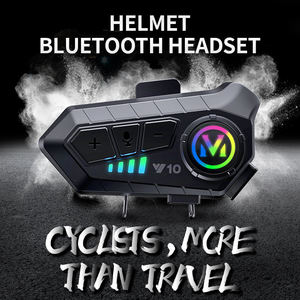 <span class=keywords><strong>Casque</strong></span> Bluetooth Y10 en gros pour moto, étanche, avec suppression du bruit du vent, compatible avec plusieurs modèles - Product Image 5