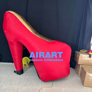 Zapatos inflables de tacón alto inflables de alta calidad, modelo de globo inflable - Product Image 2