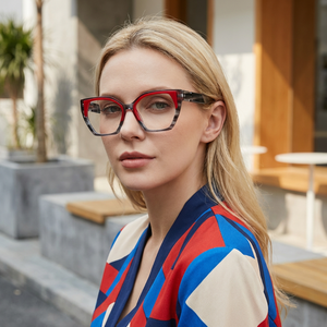 ED1001 Vente en gros de lunettes de vue carrées vintage, monture en plastique acétate pour lunettes - Product Image 1