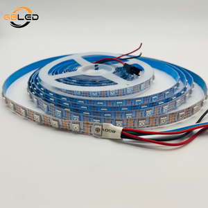 Bad pixel <span class=keywords><strong>Retransmisión</strong></span> 12V 4 hilos 5050 60Leds/M Led Pixels 1 Ic Control 16703 IP20 Blanco Negro PCB Direccionable RGB Led Strip - Product Image 5