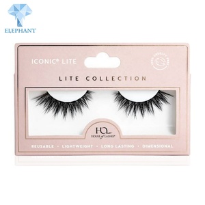 Color Printed Cheap Wholesale Paperboard Custom Eyelash Packaging <b>Box</b> - Product Image 6