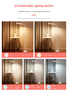 LED Floor <b>Lamp</b> Eye Caring Dimmable Reading Light for <b>Study</b> Bedroom Living Room - Product Image 5
