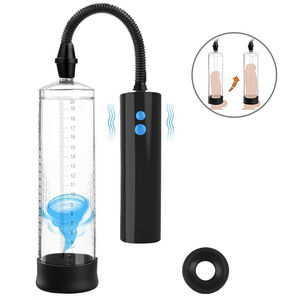 USB充電式自動ハンドルペニス拡大真空ポンプ直立ペニス拡大高エクステンダーシリンダー大人のおもちゃ男性用 - Product Image 5