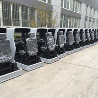 Simulateur de Conduite de Voiture Électrique à Vendre à Chaud, à Simulation Active et Passive, avec Coque ABS, Structure en Acier, Cabine Blanche et Siège Unique