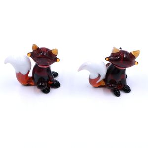 Da collezione di Murano Lampwork di Vetro Volpe <span class=keywords><strong>Figurine</strong></span> - Product Image 4