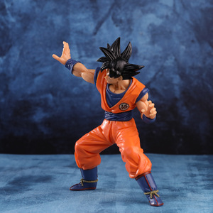 Gratis Nuevo Extremely Merit FROZEN Super Four Saiyan PVC 1:1 Escala Postura de lucha en caja Modelo hecho a mano Adornos - Product Image 4