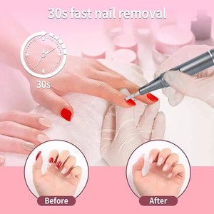 Lima Eléctrica Recargable para Manicura y Pedicura, Portátil, Inalámbrica, para Salón o Escritorio, Máquina de Uñas de Gel - Product Image 4