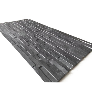Panneaux de parement muraux décoratifs pierre de culture <span class=keywords><strong>ardoise</strong></span> <span class=keywords><strong>noire</strong></span> <span class=keywords><strong>ardoise</strong></span> gris foncé - Product Image 4