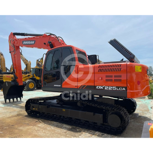 Excavadoras de segunda mano Doosan DX225LCA originales de Corea usadas Doosan DH220LC DX225LC DH225LC en stock para la venta en Shanghai - Product Image 1