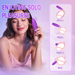 App-gesteuerter Mini 10-Gang USB-Aufladbarer Bullet Vibrator Leistungsstarker G-Punkt Klitoris-Stimulator Tragbares Erwachsenen-Sexspielzeug für Frauen - Product Image 3