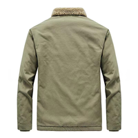 Vente en gros de vestes personnalisées pour hommes Manteaux décontractés en laine d'agneau Grande taille Vestes pour hommes Nouveau design Vêtements d'extérieur chauds pour l'hiver Veste pour hommes pour l'hiver