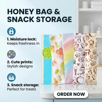 Sacs sous vide LDPE anti-humidité pour pizza, aliments pour animaux et emballages individuels format voyage (sugar-slim)