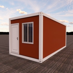 บ้านสำเร็จรูปแผงแซนวิช 6x4 เมตร ดีไซน์อุตสาหกรรม สำหรับใช้เป็นสำนักงาน - Product Image 1